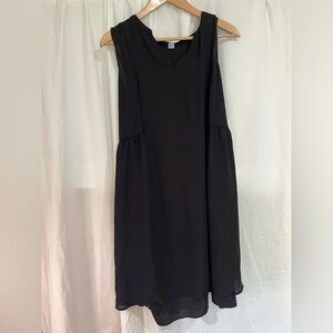 Old navy 3x plus black dress with slip sleeveless